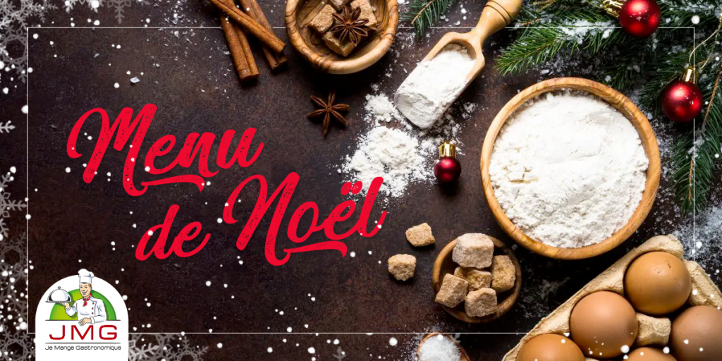 Le menu de Noël – JMG TRAITEUR